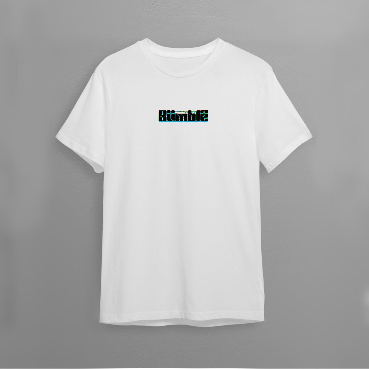 White b2b Black T-Shirt