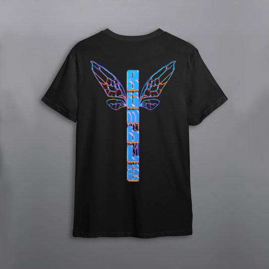 Black b2b Blue T-Shirt